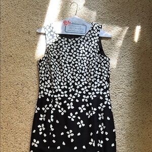 Ralph Lauren Black and White Sleeveless Dress
